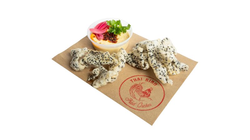 Creamy chickpea hummus with tahini, lemon, and our housemade chili crisp.